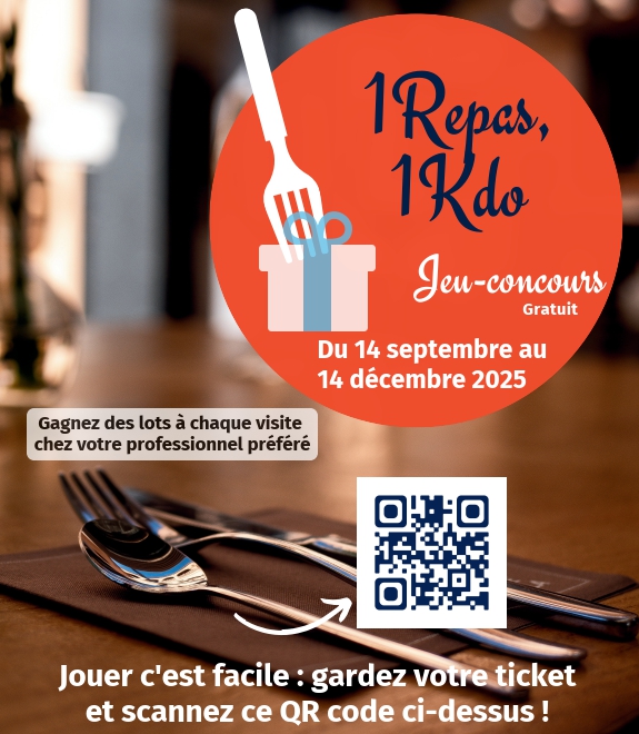 Opération « 1 resto, 1kdo »