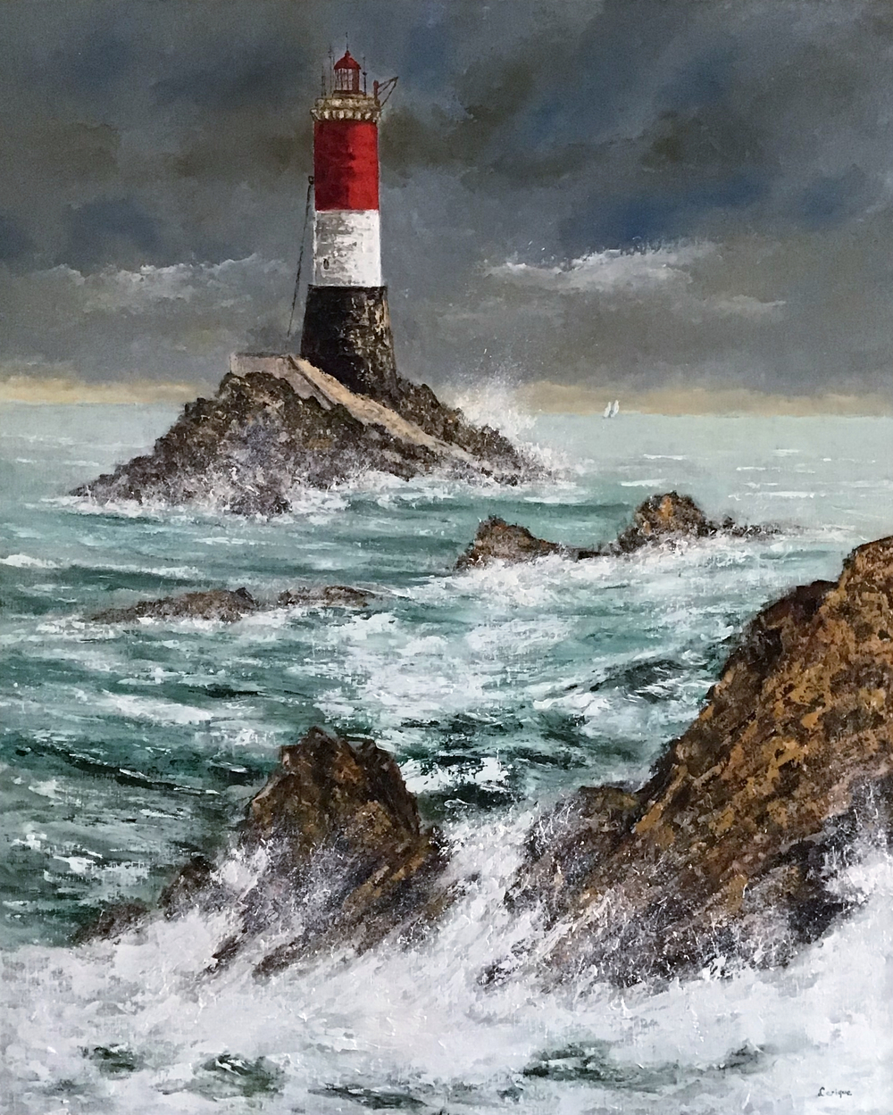 LERIQUE Bernard 2 Tempête en mer
